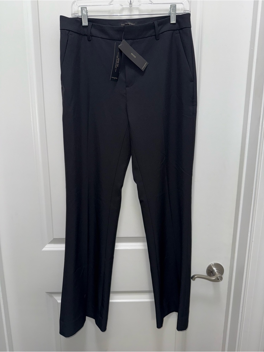 NWT Banana Republic Sculpted Stretch Wide Leg Trousers 6 Petite